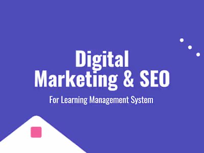 Digital Marketing & Growth for Learning Management System