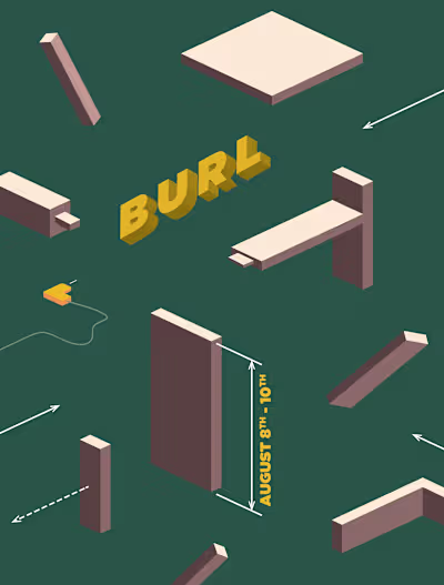 BURL: A Women's Woodworking Festival Branding