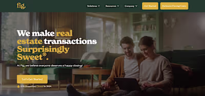 Fig Title & Escrow - Website Copy