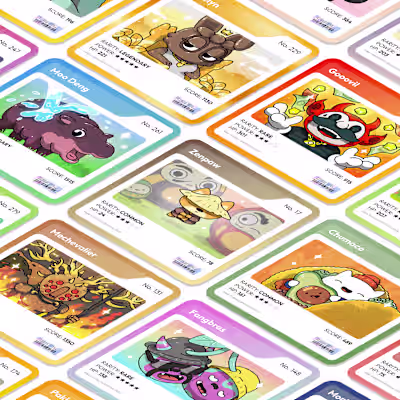 Fake Trading Card Game