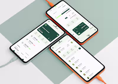 Finance Management Admin Dashboard Design