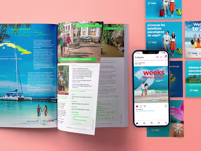 Consistent Visual Branding (2018–2023) for Gaviota Tours S.A.