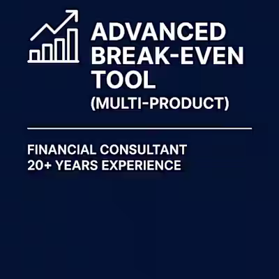 Working on an advanced multi-product break-even analysis too...