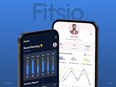 Fitness App UI/UX Design