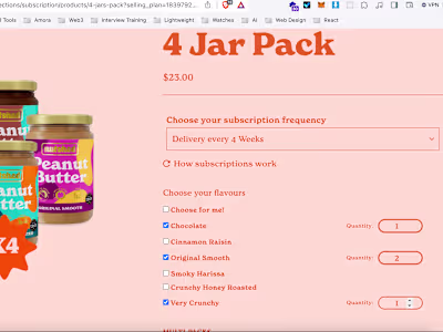 Shopify store from scratch using Recharge Payments