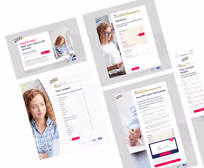 MyMoneyBack - Full UX / Ui Design, Flow, Research & Analysis