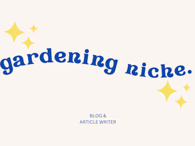 Article - Gardening Niche