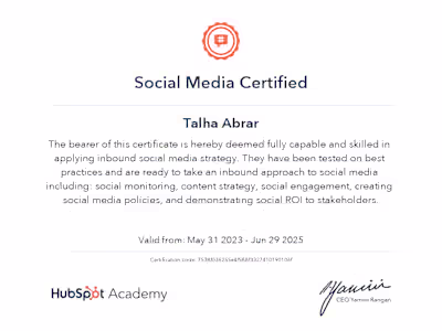 Certifications and Courses