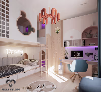 Duo Modern Kids BedRoom