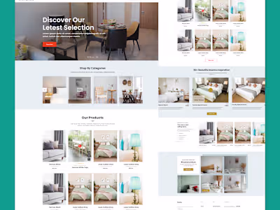 eCommerce Web and App design