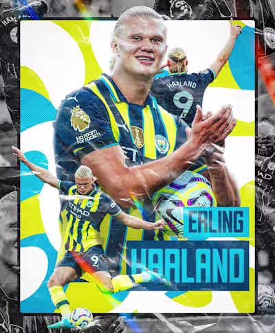 Sports Poster Design for Manchester