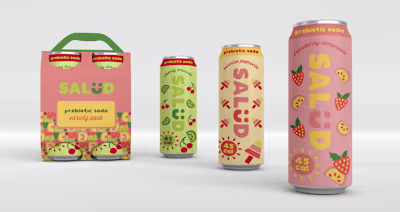 Salüd Prebiotic Soda