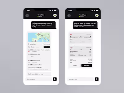 ✈️ Travel Booking App — Smart Assistant & Ticket System I de...