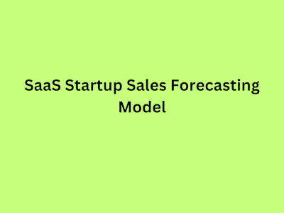 Sales Forecasting Model 