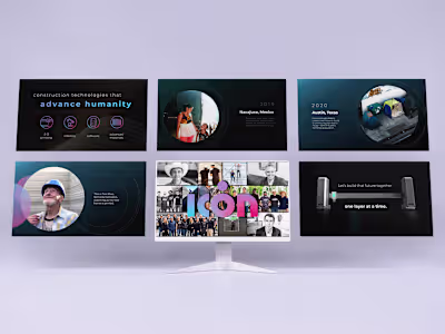 Future-forward presentation for a future-forward company