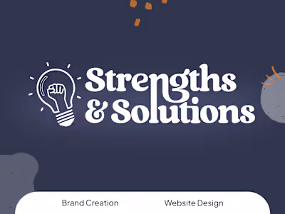 Branding & Webflow Website for Strengths & Solutions