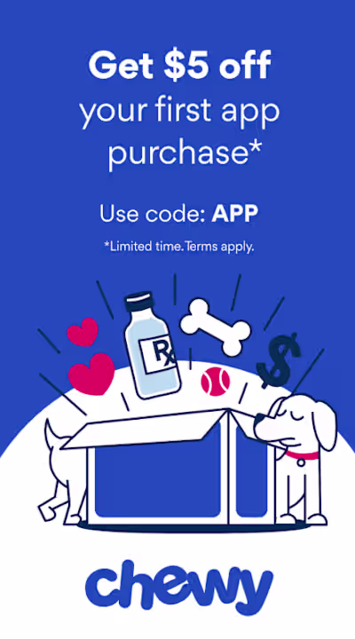 Chewy Pet and Toy Sales and Care | React Native