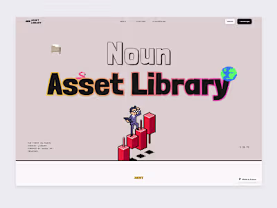 Noun Website : Figma to Framer Implementation