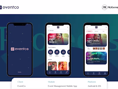 EventCo Mobile Application