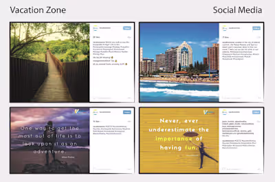 VacZone Social Media Posts