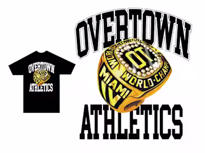 T-shirt Design for Overtown Athletics