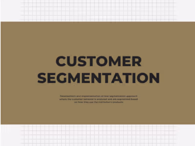 Customer Segmentation 