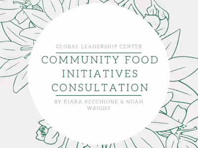 Consultation and business proposal for awareness building 