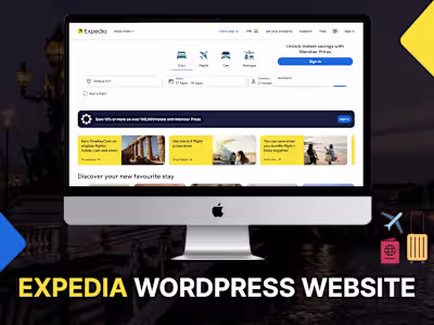 Expedia | Wordpress Website