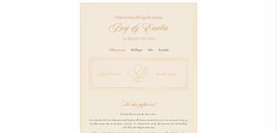 Wedding Website of Berj & Emilia