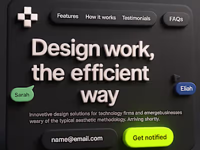 Atomic — Creative Professional Framer Template