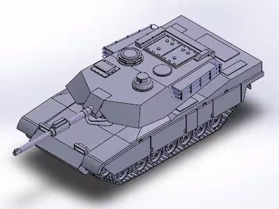 3D tank model
