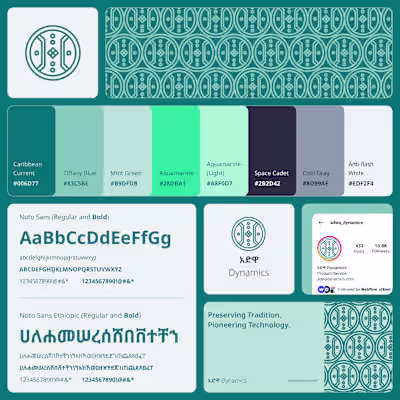 Designing the face of a startup software development firm.