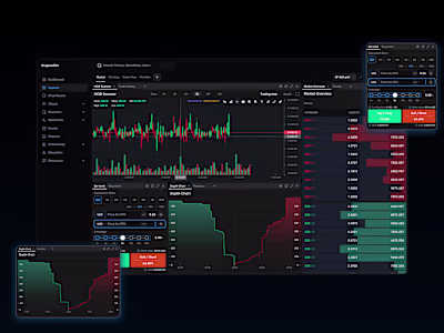 Cryptwalt - Trading and intelligence platform (Fintech)