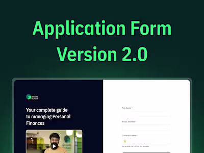 Redesigning GrowthSchool’s Application form — UX Case Study