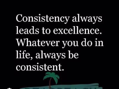 BEING CONSISTENT IS DIFFICULT 