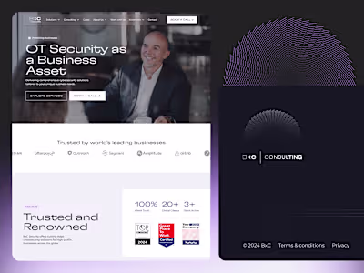 Designed and developed the website