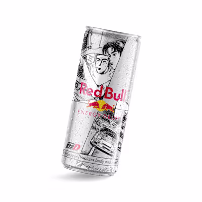 Red Bull X Initial D on Behance