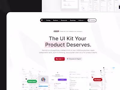 KernUI Website Design and Development