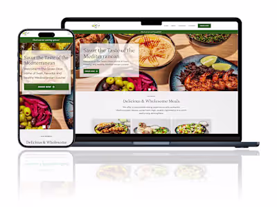 The Green Olive - Santa Fe Springs Website