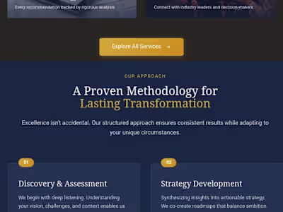 Just finished designing this high-impact landing page for a ...