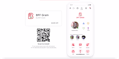Project for BFFGRAM networking app