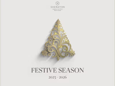 Collaterals for Festive - Sheraton Maldives 2025