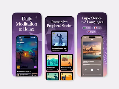 Sleep & Meditation App Screenshots