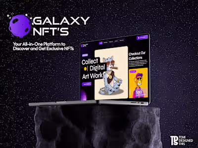 Galaxy NFT's Website