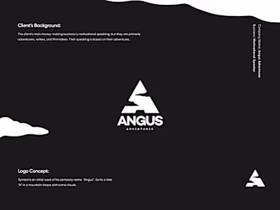 Angus Adventure - Logo Design