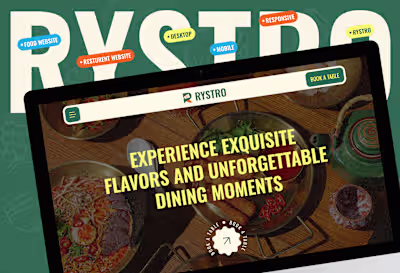 Rystro - Branding | Website | Webflow