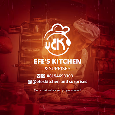 Brand Identity for Efe's Kitchen & Surprises