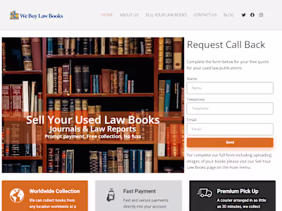 LawBook sellers website