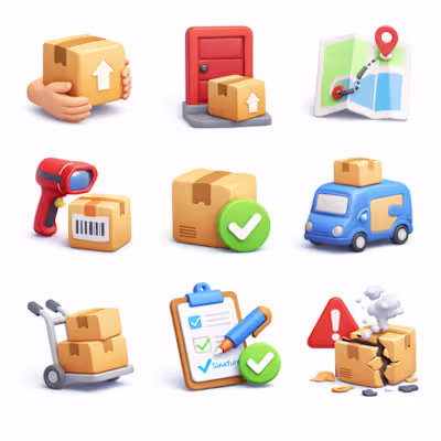 I was generated 3D clay