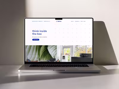Delos Website Transformation